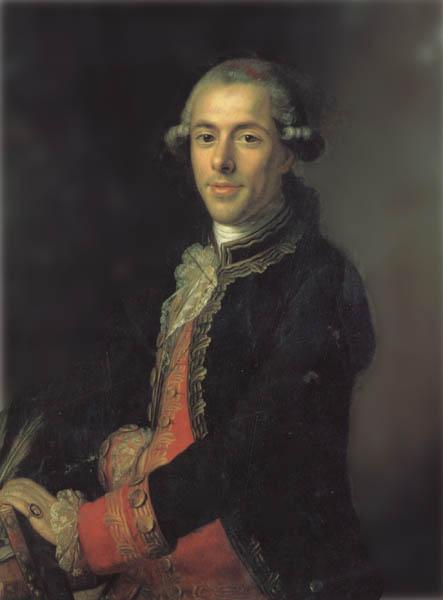 Joaquin Inza Portrait of Tomas de Iriarte France oil painting art